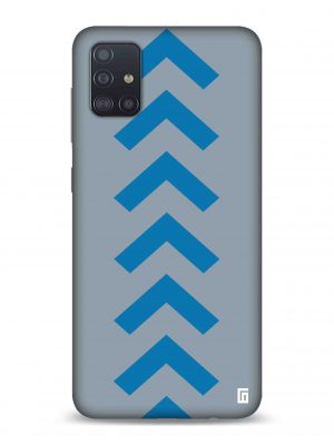 Airforce blue speed up arrow Designer Slim Cover for Samsung