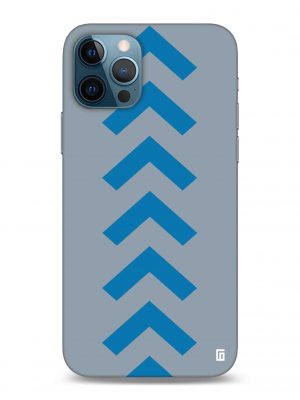 Airforce blue speed up arrow Designer Slim Cover for Iphone