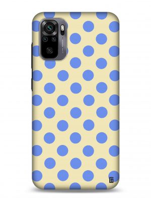 Azure blue atoms Designer Slim Cover for Redmi