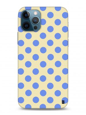 Azure blue atoms Designer Slim Cover for Iphone