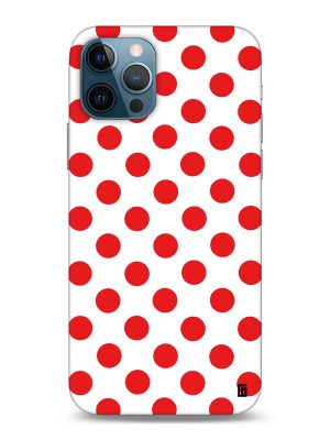 Apple red atoms Designer Slim Cover for Iphone