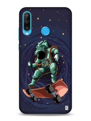 Astronaut skateboarder Designer Slim Cover for Huawei