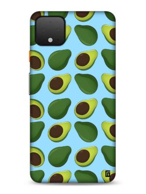 Baby blue Avocado pattern Designer Slim Cover for Google