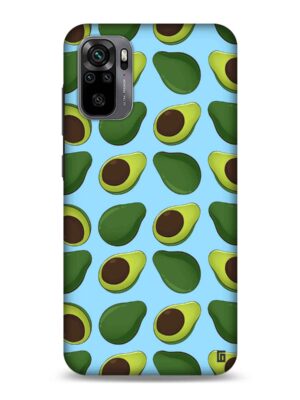 Baby blue Avocado pattern Designer Slim Cover for Redmi