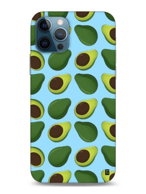Baby blue Avocado pattern Designer Slim Cover for Iphone