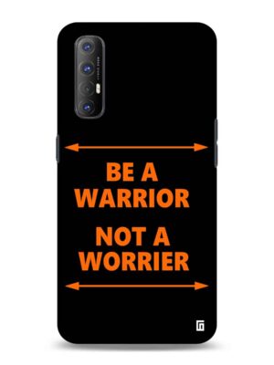 Be a warrior not a worrier design Slim Cover for Oppo