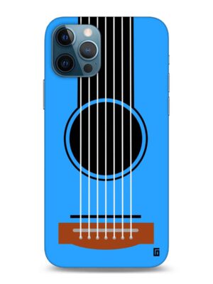 Blue guitar design Designer Slim Cover for Iphone