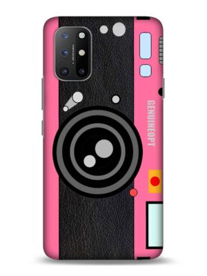 Brick pink camera design Designer Slim Cover for One Plus