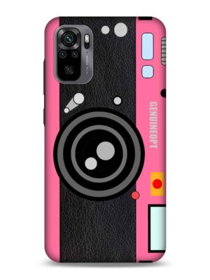 Brick pink camera design Designer Slim Cover for Redmi