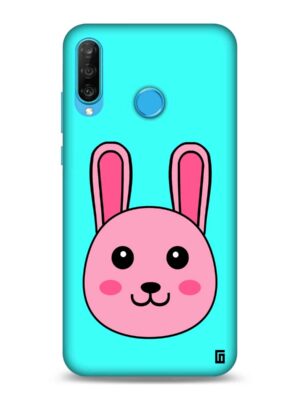 Bunny aqua design Designer Slim Cover for Huawei
