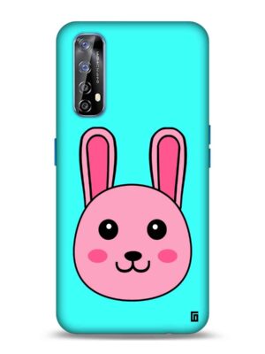 Bunny aqua design Designer Slim Cover for Realme