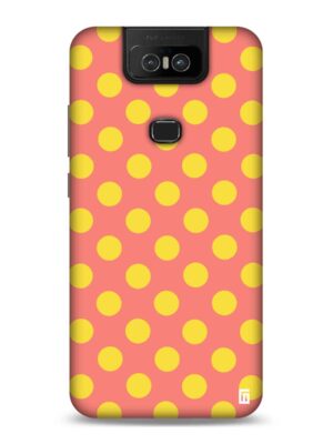 Butter yellow atoms Designer Slim Cover for Asus