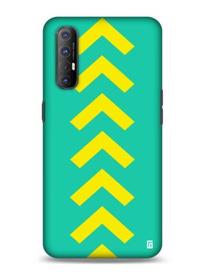 Canary speed up arrow Designer Slim Cover for Oppo