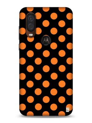Carrot orange atoms Designer Slim Cover for Moto