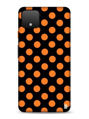 Carrot orange atoms Designer Slim Cover for Google