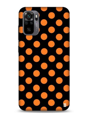 Carrot orange atoms Designer Slim Cover for Redmi