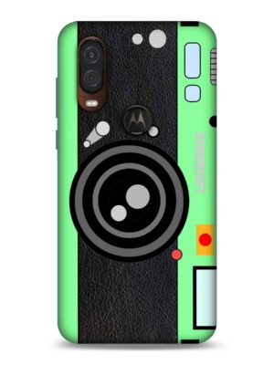 Chartreuse camera design Designer Slim Cover for Moto