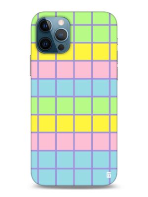 Check multi colour Designer Slim Cover for Iphone