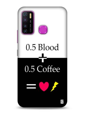 Coffee+Blood=Life Designer Slim Cover for Infinix