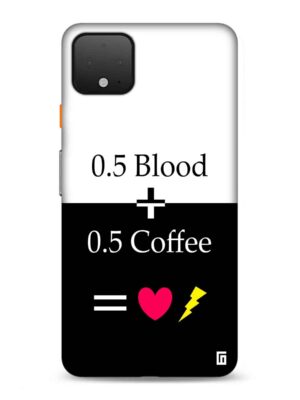 Coffee+Blood=Life Designer Slim Cover for Google