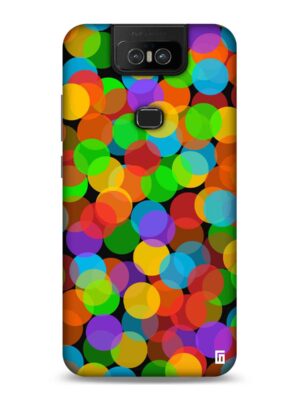 Coloured jelly balls Designer Slim Cover for Asus
