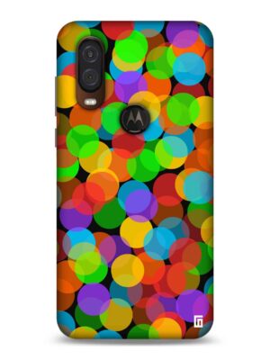 Coloured jelly balls Designer Slim Cover for Moto