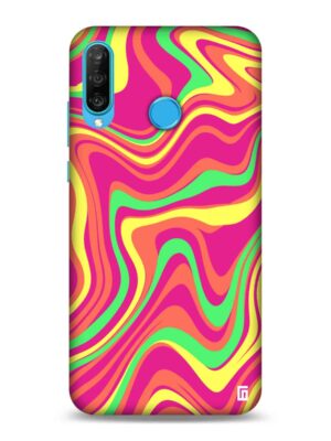 Colourful texture Designer Slim Cover for Huawei