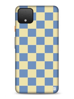 Cream checkered Designer Slim Cover for Google