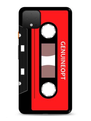 Crimson red cassette design Designer Slim Cover for Google