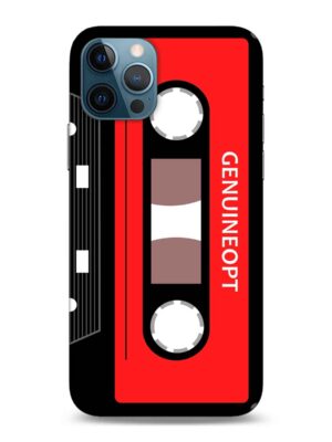 Crimson red cassette design Designer Slim Cover for Iphone