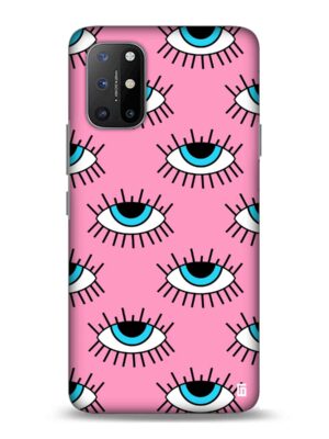 Cupcake pink open eyes Designer Slim Cover for One Plus