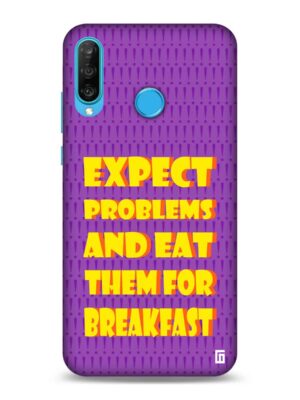 Eat problems Designer Slim Cover for Huawei