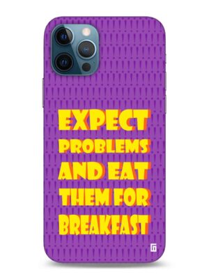 Eat problems Designer Slim Cover for Iphone